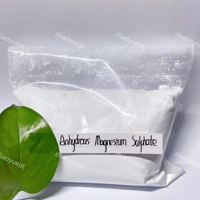 Bột Magnesium Sulphate Anhydrous trắng CAS 7487-88-9 hòa tan trong nước 0